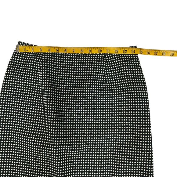 Le Suit Polka Dot Skirt Suit Black White Professional Business Set Size 8 Office - Picture 11 of 16